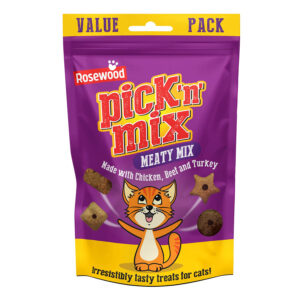 Rosewood Daily Eats Pick 'n' Mix Cat Treats Meaty Mix 180g