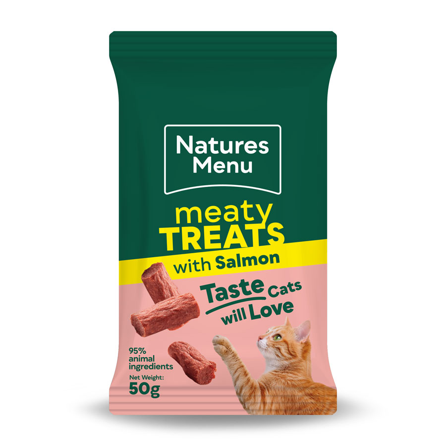 Natures Menu Cat Meaty Treats Salmon 50g
