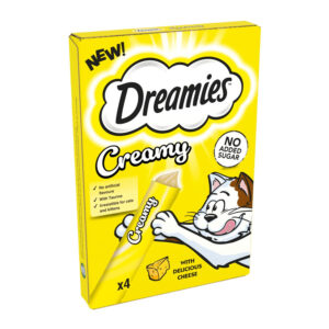 Dreamies Creamy Cat Treats Cheese 40g