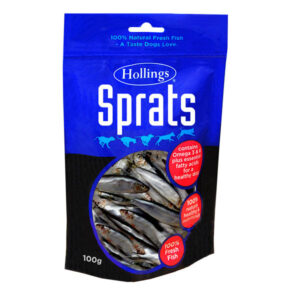 Hollings Sprats Dog Treats 100g