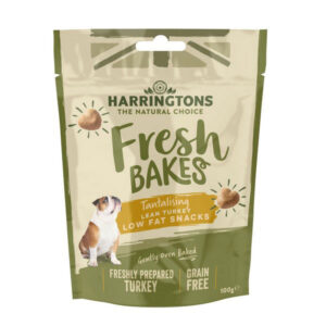 Harringtons Dog Treats Grain Free Lean Turkey Low Fat 100g
