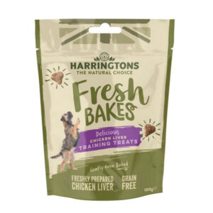 Harringtons Grain Free Chicken Liver Dog Training Treats 100g