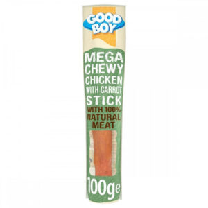 Good Boy Chicken & Carrot Mega Stick Dog Chew 100g