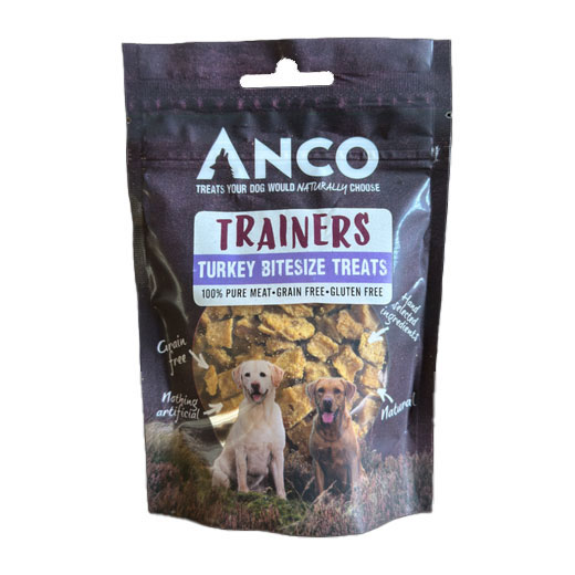 Anco Trainers Bitesize Dog Treats Turkey 65g