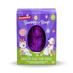 Rosewood Bunny and Boop Easter Egg for Dogs 60g