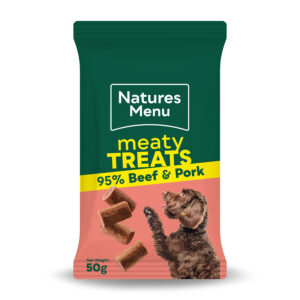 Natures Menu Dog Meaty Treats Beef & Pork