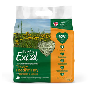 Burgess Excel Feeding Hay With Dandelion & Marigold 1kg