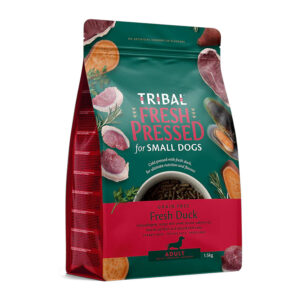 Tribal Fresh Cold Pressed Complete Dog Food Adult Small Breed Duck 1.5kg