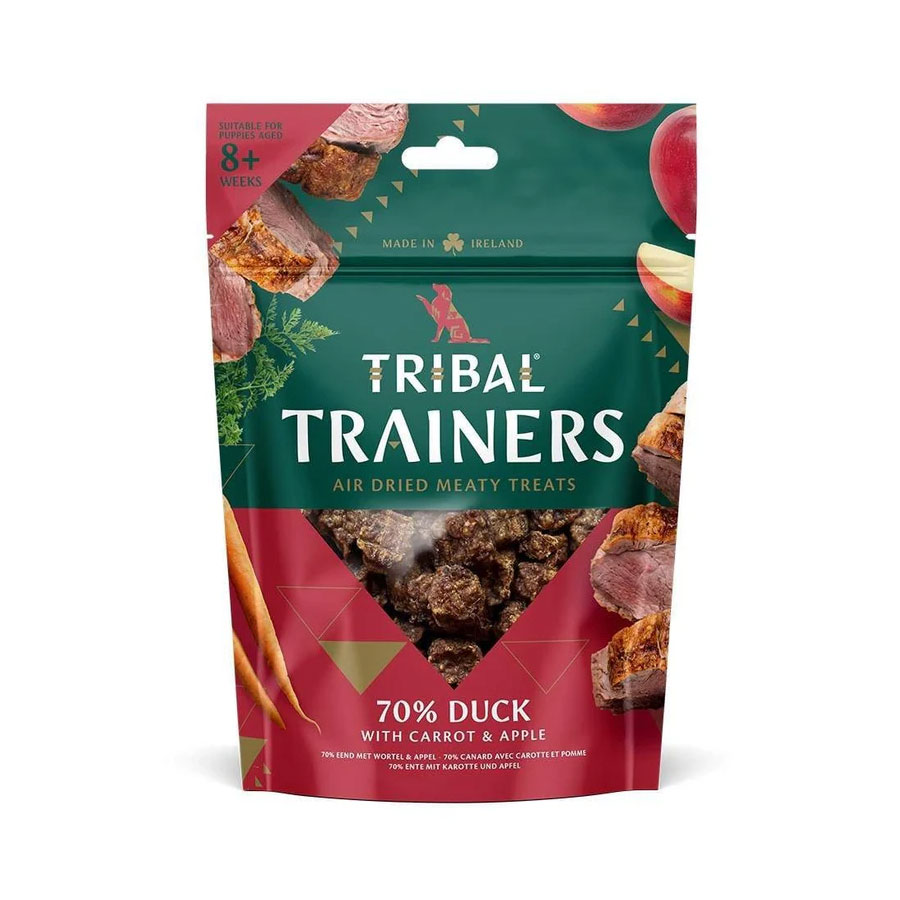 Tribal Trainers Dog Treats Duck, Carrot & Apple 80g