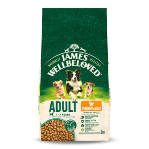 James Wellbeloved Complete Dry Dog Food Adult Turkey
