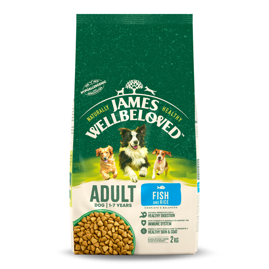James Wellbeloved Complete Dry Dog Food Adult Fish