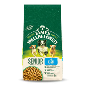 James Wellbeloved Complete Dry Dog Food Senior Fish
