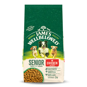 James Wellbeloved Complete Dry Dog Food Senior Chicken