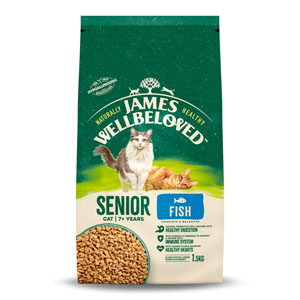 James Wellbeloved Complete Cat Food Senior Fish