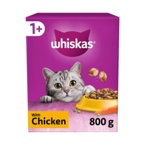 Whiskas Complete Dry Cat Food 1+ Adult Chicken