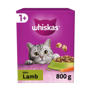 Whiskas Complete Dry Cat Food 1+ Adult Lamb