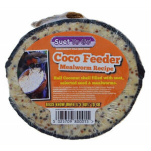 Suet To Go Half Filled Coconuts Mealworm Recipe
