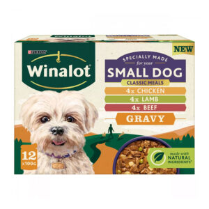 Winalot Complete Wet Dog Food Small Dog Classic Meals in Gravy