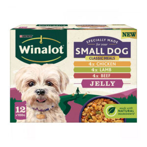 Winalot Complete Wet Dog Food Small Dog Classic Meals in Jelly  12 x 85g