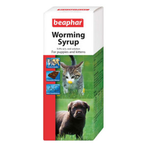 Beaphar Puppy & Kitten Worming Syrup 45ml