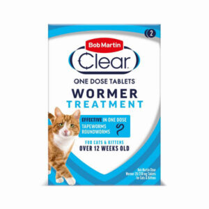 Bob Martin 2 in 1 Dewormer Cats/Kittens 2 Tablets